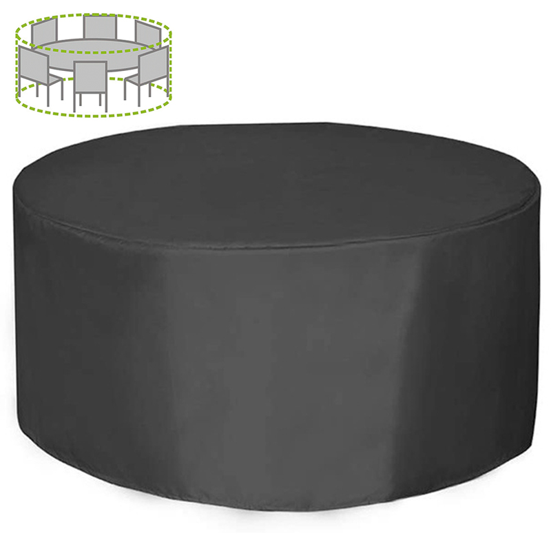 Outdoor Furniture Weatherproof - 12 Sizes Round Furniture Cover 210D