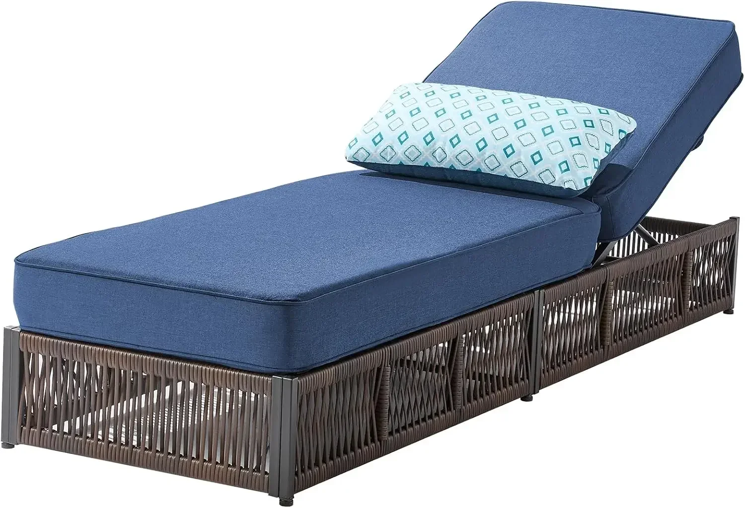 Rattan Lounge Set - Luxury Outdoor Chaise Lounge with 5
