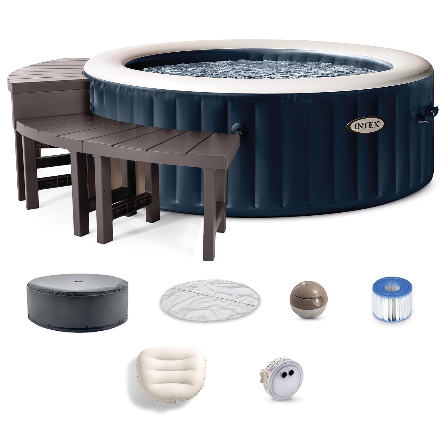 Inflatable Hot Tub - PureSpa 4 Person Inflatable Hot Tub