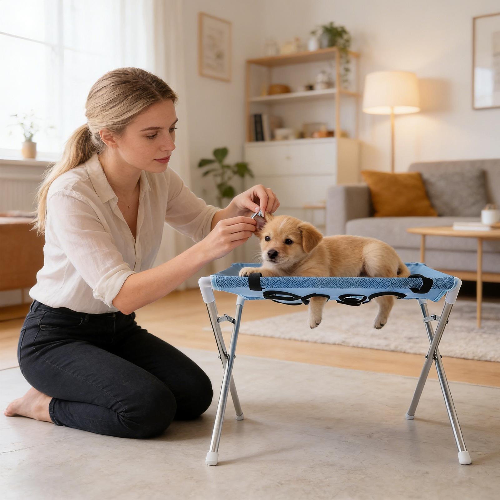 Pet Grooming Hammock Stand Fol - Outdoor Furniture Hay ulasan dan harga