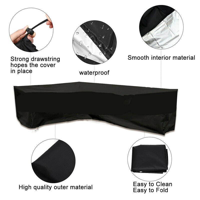 L Shape Furniture Waterproof   - Outdoor Furniture Weatherproof ulasan dan harga