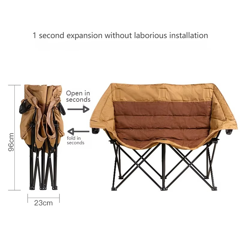 Outdoor Camping Double Folding - Outdoor Furniture Plus ulasan dan harga