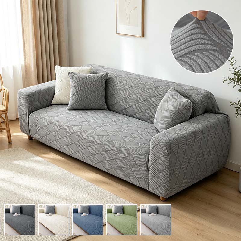 Solid Color Elastic Sofa Cover - Outdoor Furniture Xl ulasan dan harga