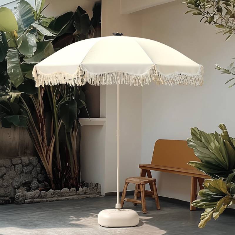 Portable Beach Vacation Umbrel - Outdoor Furniture With Umbrella ulasan dan harga