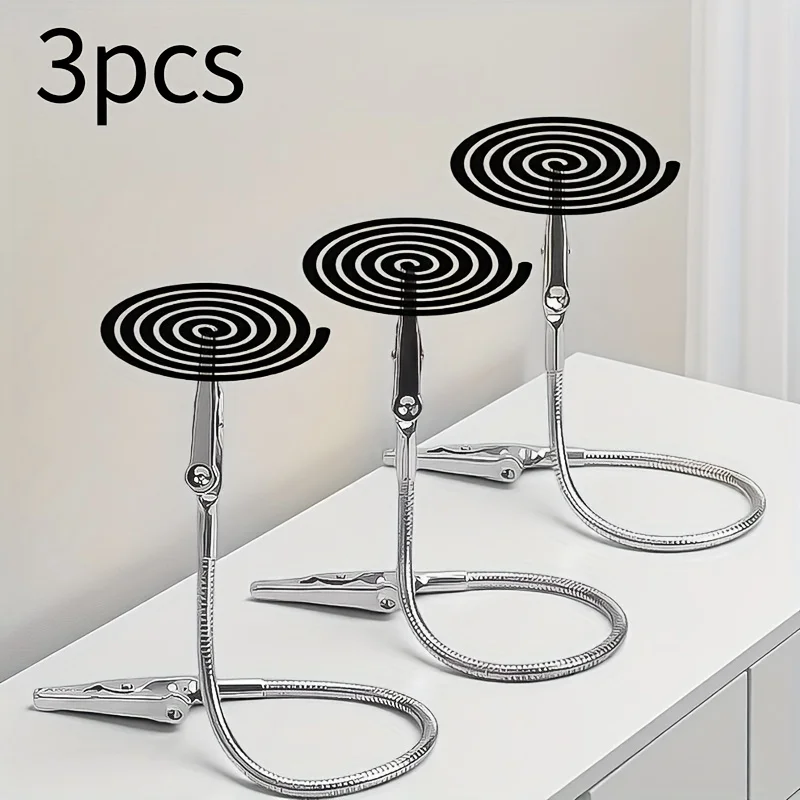 3Pcs Mosquito Coil Holder Clip - Outdoor Furniture Hay ulasan dan harga