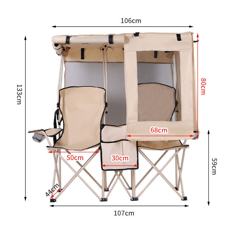 Outdoor Folding Double Oxford  - Outdoor Furniture Plus ulasan dan harga