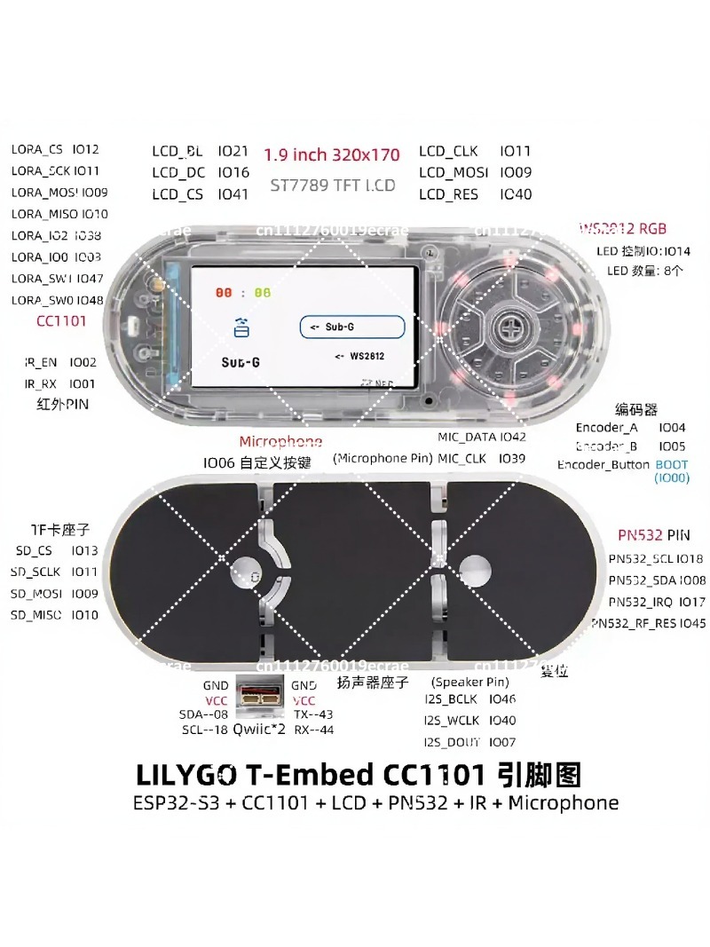 CC1101 plus ESP32-S3 Sub-GHz R - Outdoor Furniture Plus ulasan dan harga