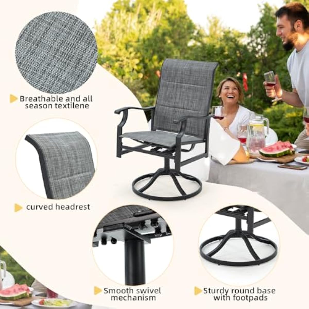 6-Piece Modern Outdoor Dining  - Outdoor Furniture Plus ulasan dan harga