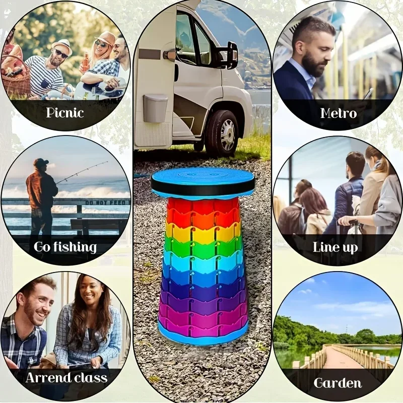 Rainbow Telescopic Camping Sto - Outdoor Furniture Hay ulasan dan harga