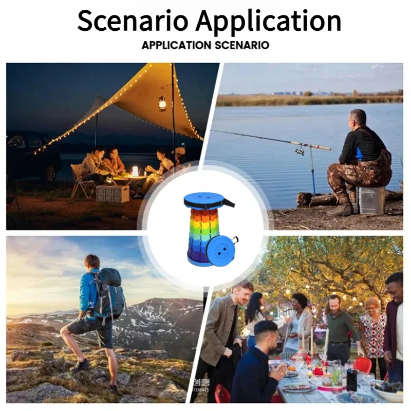 Rainbow Telescopic Camping Sto - Outdoor Furniture Hay ulasan dan harga