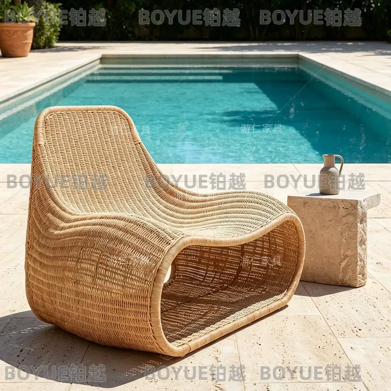 Outdoor Wicker Patio Furniture - Rattan Lounge Set ulasan dan harga