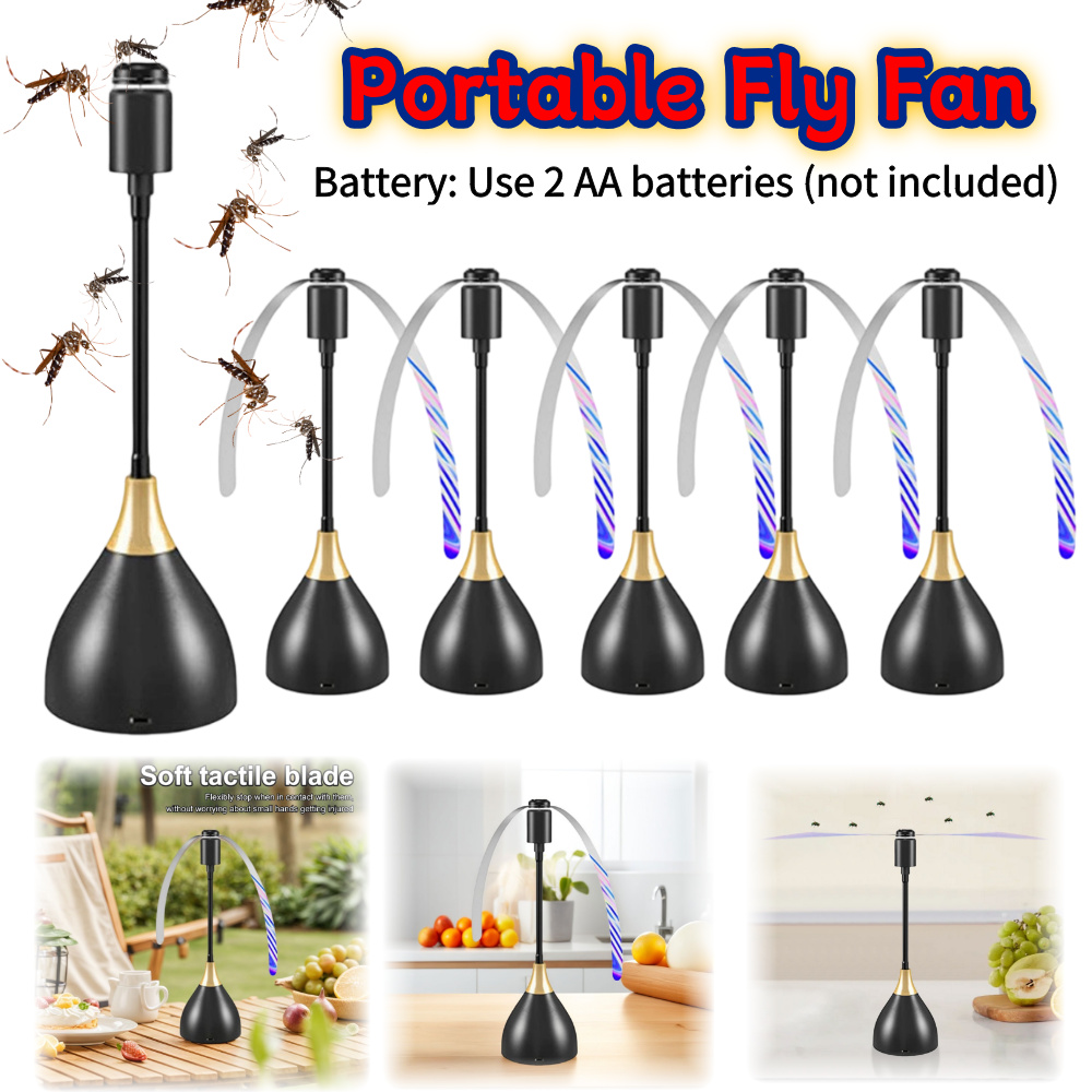 1-3PCS Fly Fans for Tables Por - Outdoor Furniture Hay ulasan dan harga