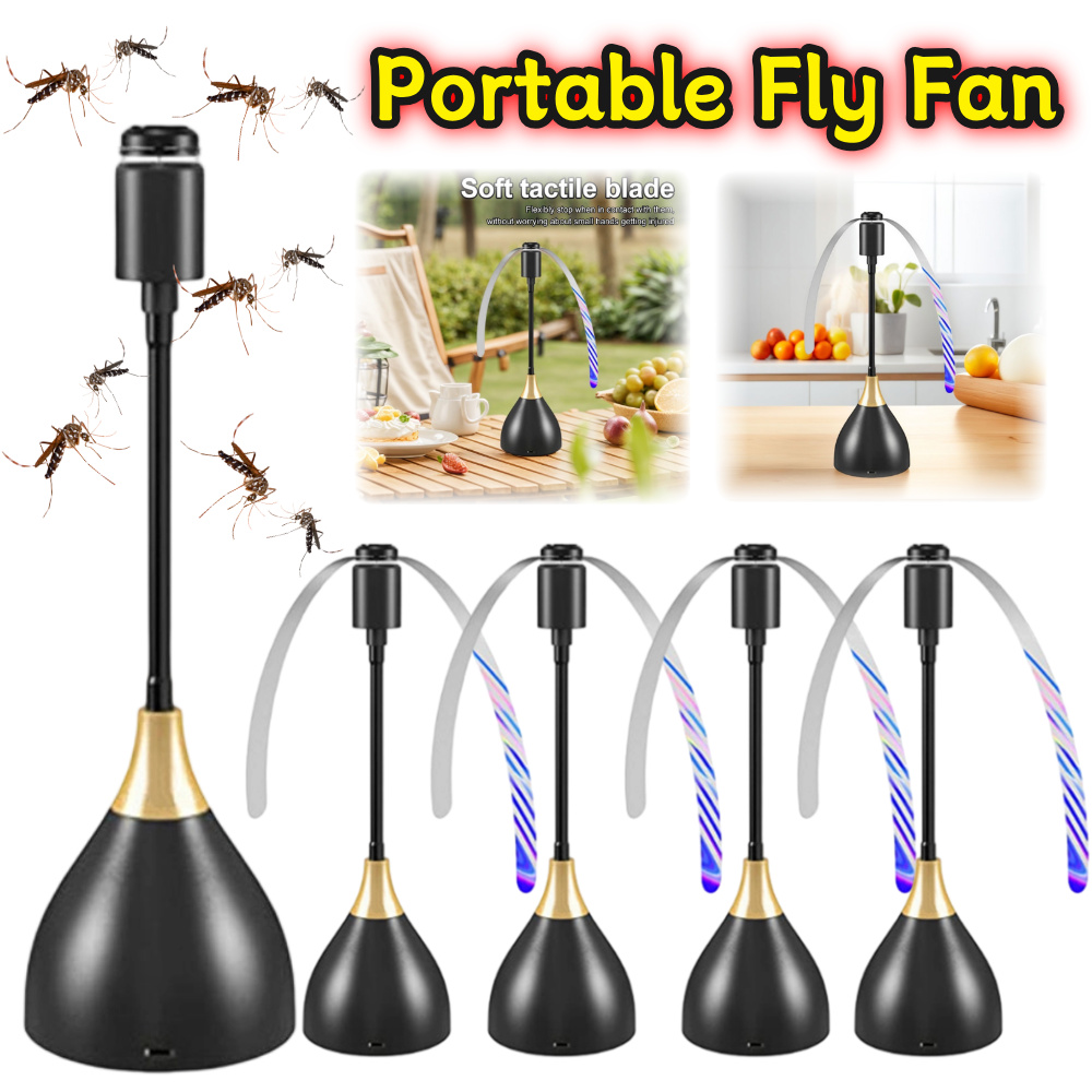 1-3PCS Fly Fans for Tables Por - Outdoor Furniture Hay ulasan dan harga