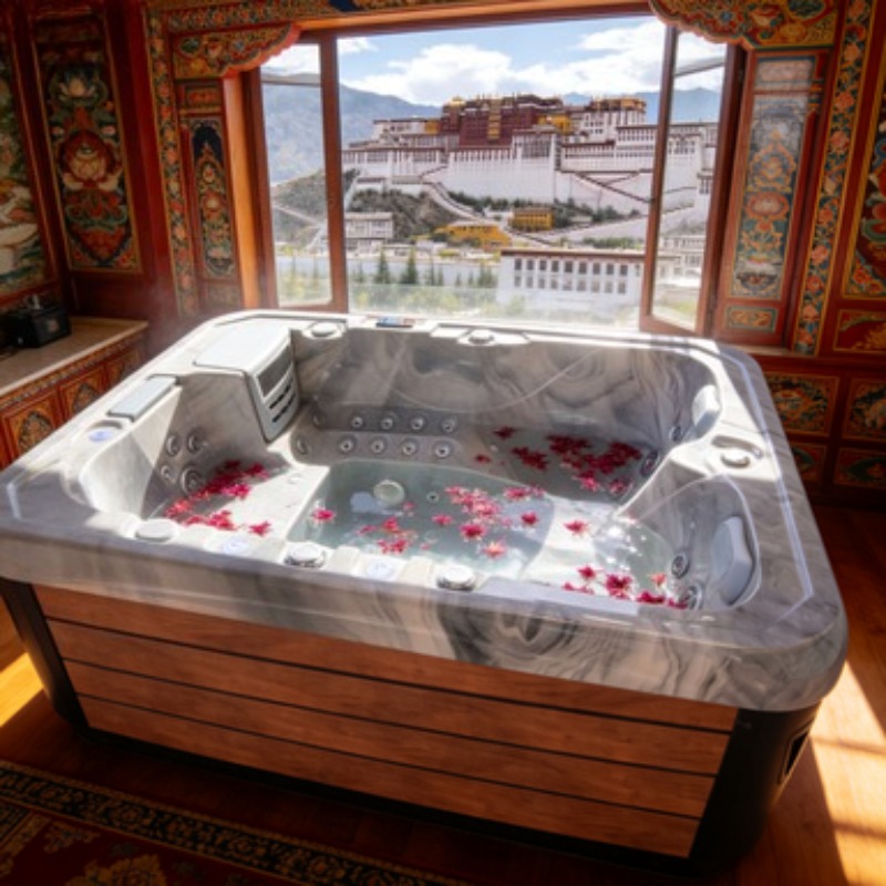 5 Adults Spa Whirlpool Jacuzzi - Inflatable Hot Tub ulasan dan harga