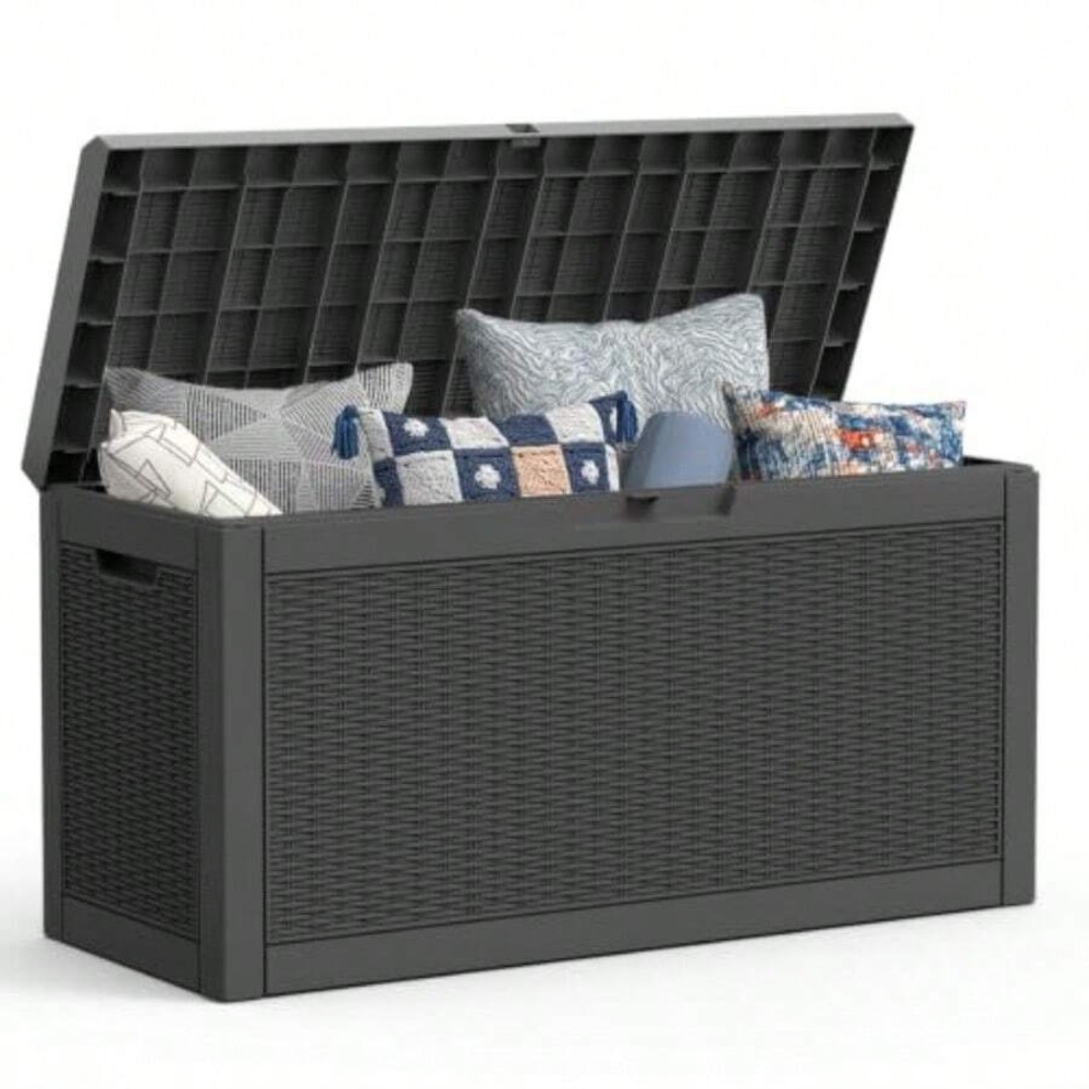 Outdoor Storage Box Deck Box W - Outdoor Furniture Weatherproof ulasan dan harga