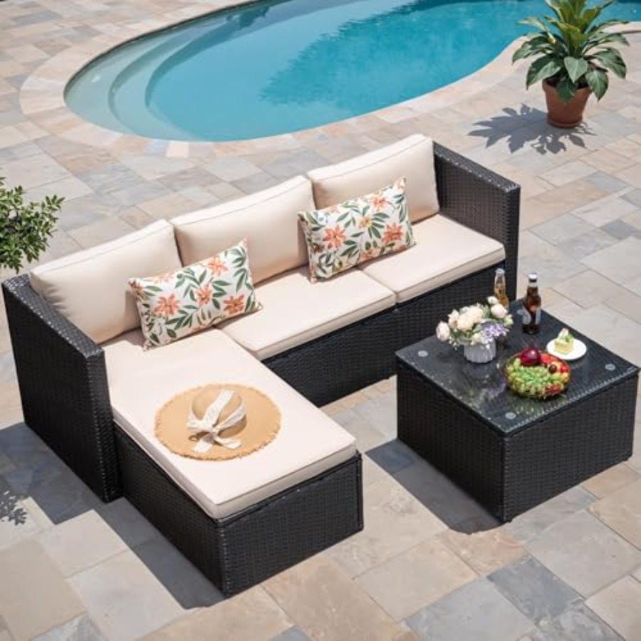 Outdoor patio furniture set: b - Outdoor Furniture Plus ulasan dan harga
