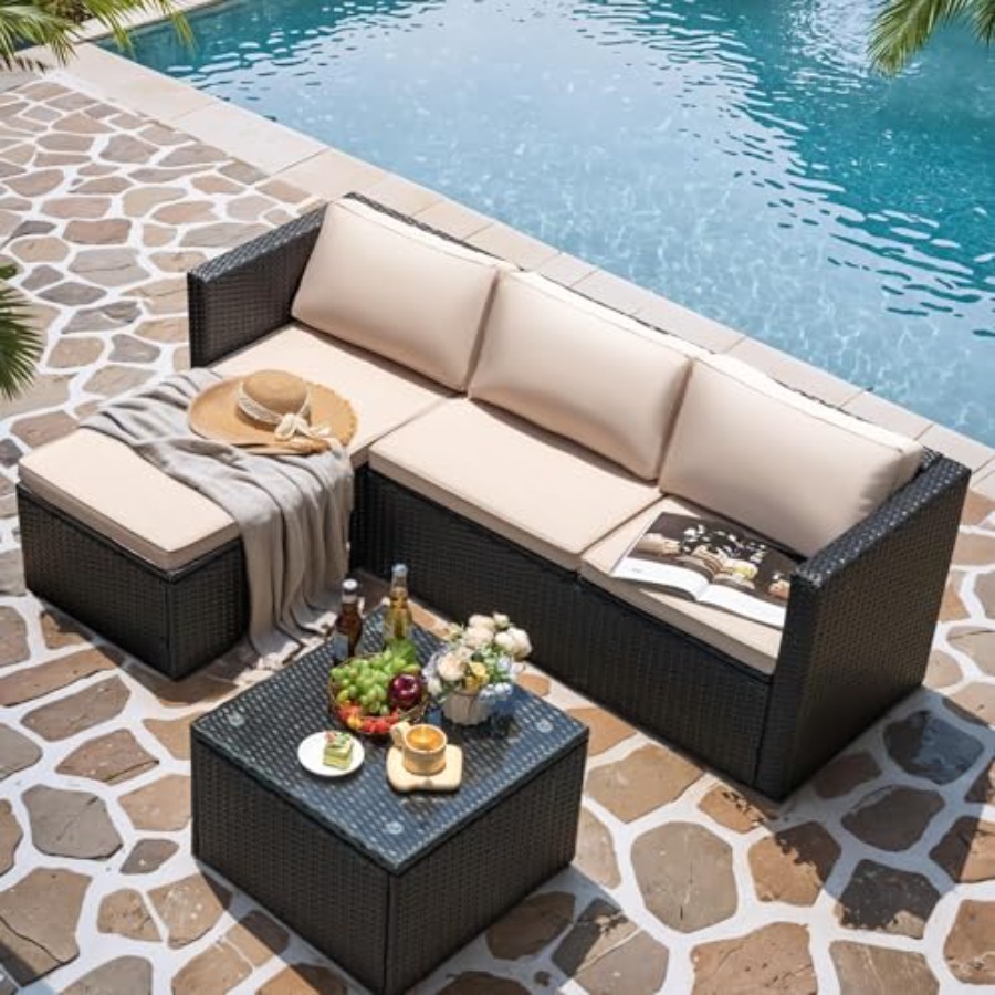 Outdoor patio furniture set: b - Outdoor Furniture Plus ulasan dan harga