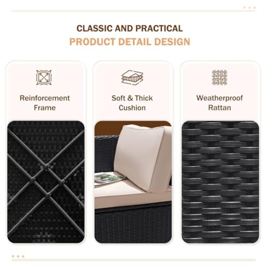 Outdoor patio furniture set: b - Outdoor Furniture Plus ulasan dan harga
