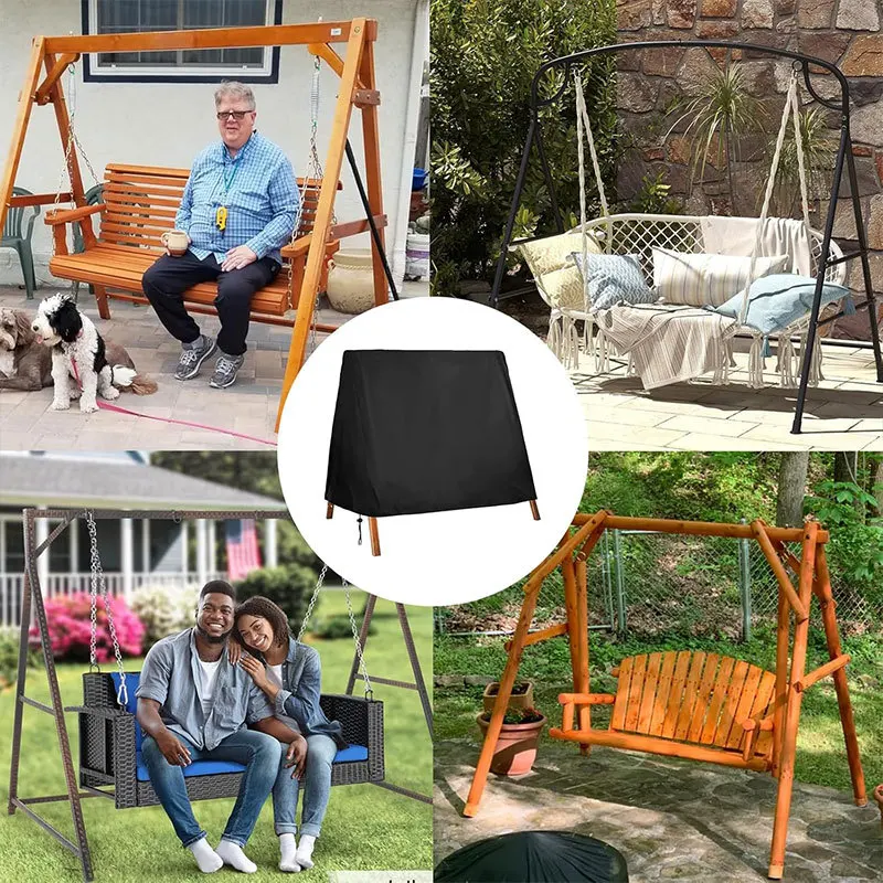 Garden Swing Cover UV Protecti - Outdoor Furniture Weatherproof ulasan dan harga
