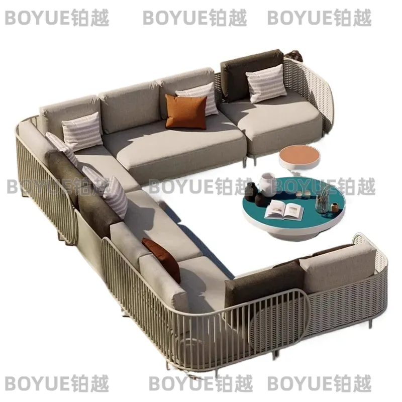 Wicker Patio Furniture Set Out - Rattan Lounge Set ulasan dan harga
