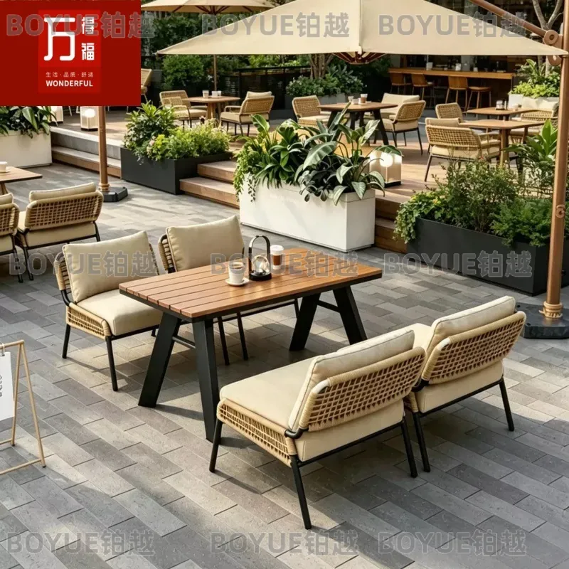 Outdoor Patio Furniture Set Ra - Rattan Lounge Set ulasan dan harga